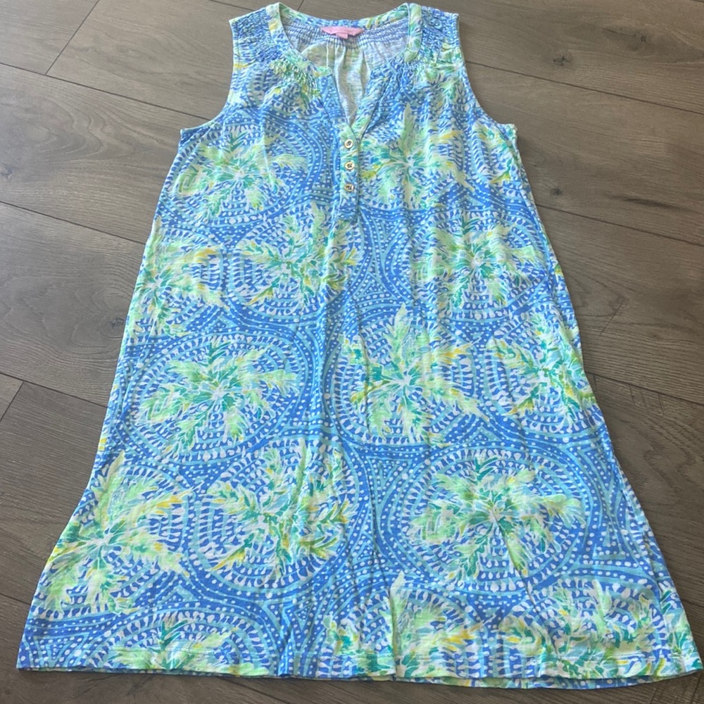 LILLY PULITZER PALM TREE DRESS